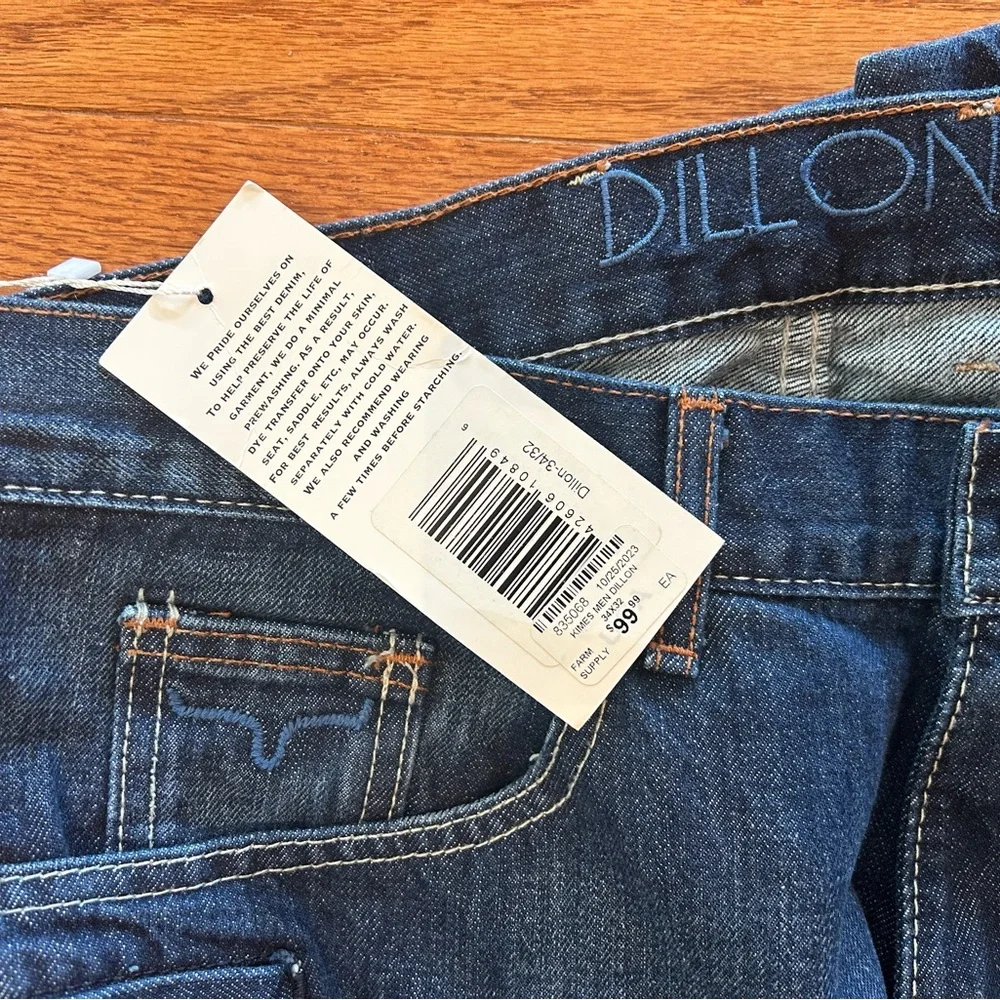 Kimes Ranch Men's Bootcut Jeans - Dark Blue - Picture 4 of 7